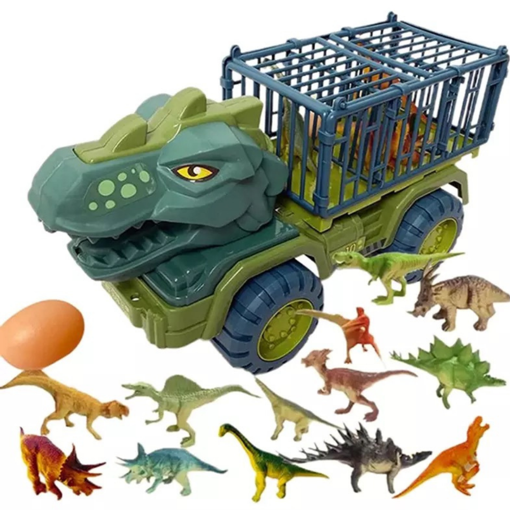Dino Rex + BRINDES (15 Super Dinossauros e 1 Ovo)