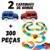 300 Peças + 2 Carrinhos BRINDE