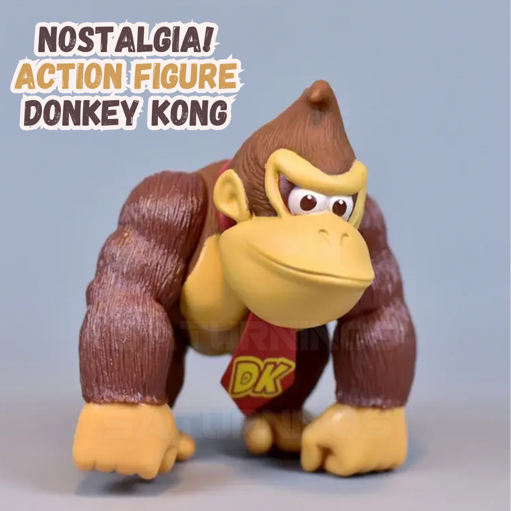 Donkey Kong action figure lojasaturninos