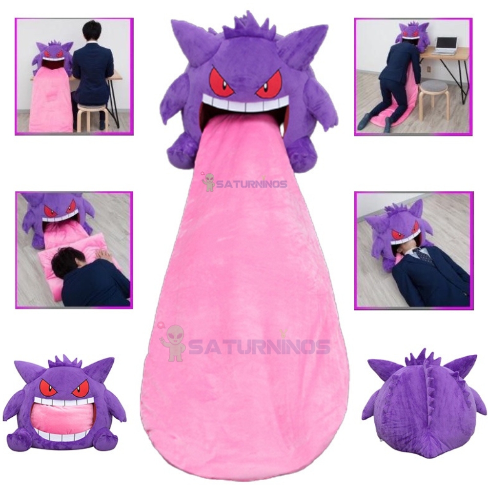 Travesseiro Pokemon Gengar 1 almofada gengar loja saturninos