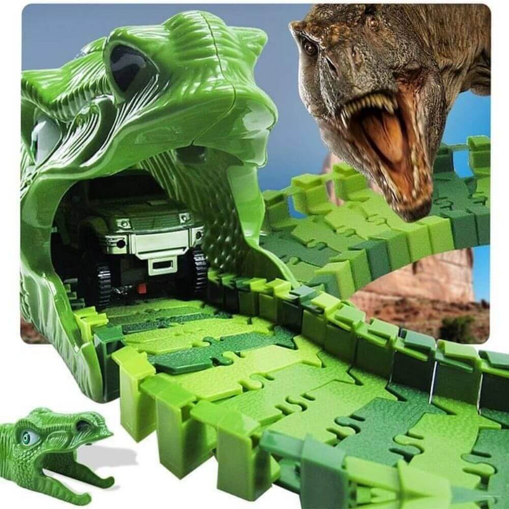 carro ferroviario dinossauro brinquedo