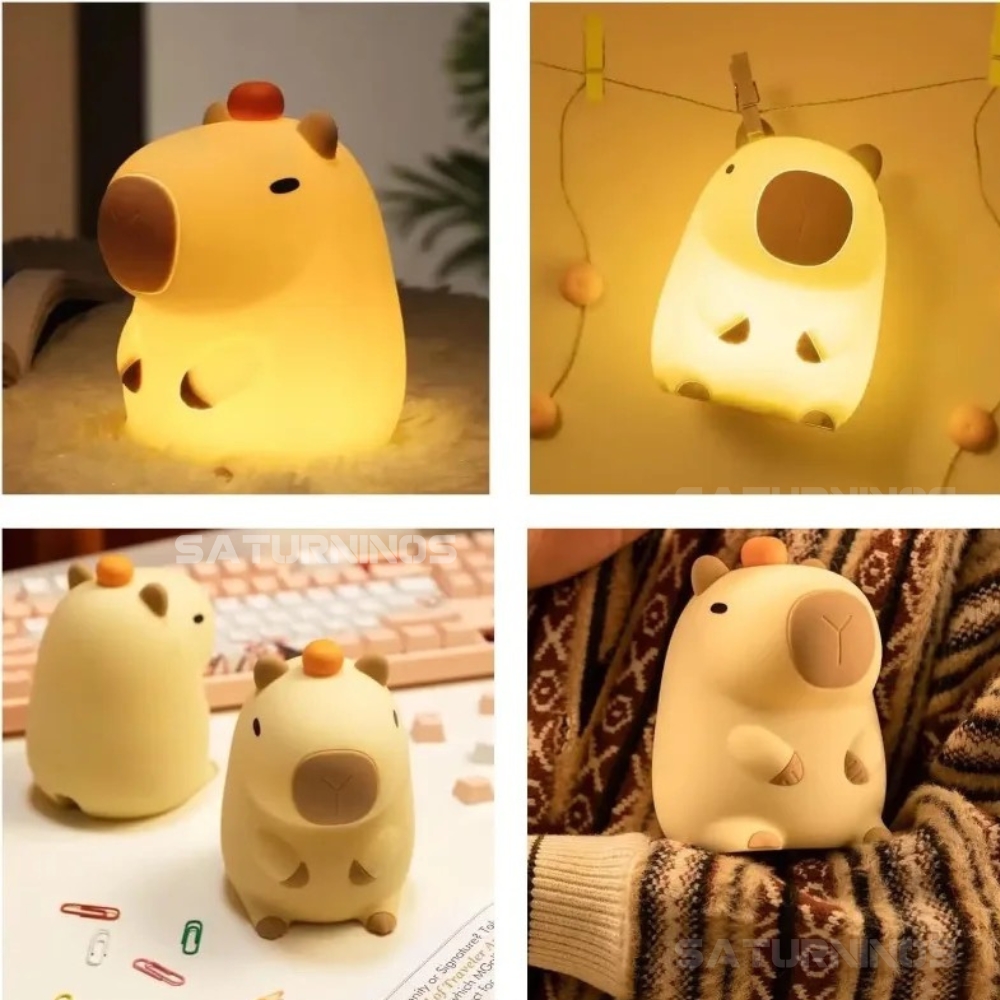 Capybara Luminaria De Led Saturninos 2 Capybara led loja saturninos