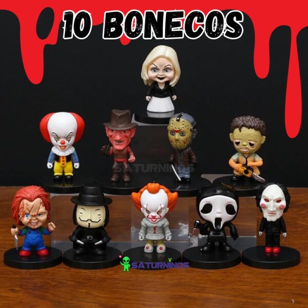 10 Action Figures Filme de Terror