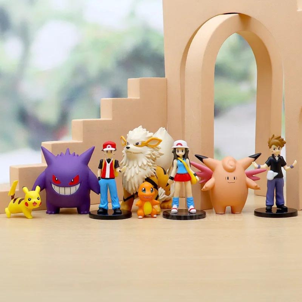 Pokemon 8 Action Figures 1 Pokemon 8 Action Figures lojasaturninos