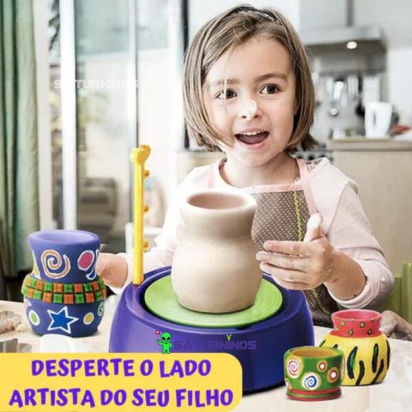 Brinquedo Super Máquina de Cerâmica